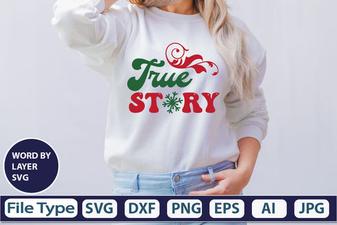 True Story SVG Cut File SVG DesignPlante 503 