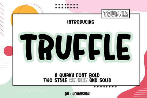 Truffle Font JH-CreativeFont 