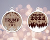 Trump 2024 Christmas Ornaments Laser SVG Bundle - 8 Designs - So Fontsy