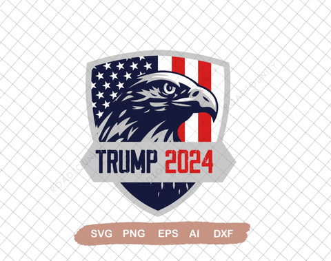 Trump 2024 SVG filePro Trump, Anti Biden, FJB, Let's Go Brandon,Svg File for Cricut, Ai, Png, Dxf. Eps SVG DiamondDesign 