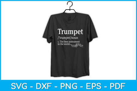 Trumpet Definition Svg Cutting File SVG Helal 