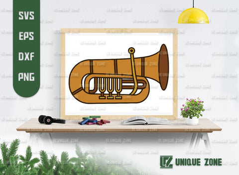 Trumpet SVG Bundle, Trumpet Clipart, Horn Trumpet Svg, French Horn Svg, Standard Trumpet Svg, Trombone Svg, Jazz Svg, SVG Unique Zone 