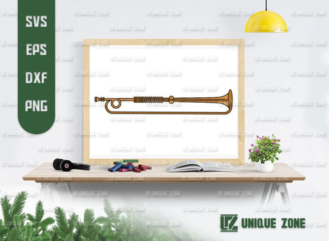 Trumpet SVG Bundle, Trumpet Clipart, Horn Trumpet Svg, French Horn Svg, Standard Trumpet Svg, Trombone Svg, Jazz Svg, SVG Unique Zone 