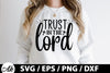 Trust in the lord SVG SVG akazaddesign 