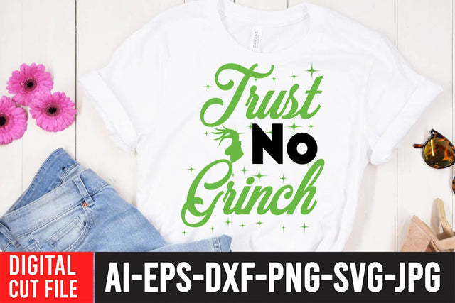 Trust No Grinch SVG Cut File SVG BlackCatsMedia 