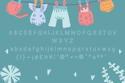Trysh Child Font Font Aisyah 