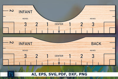 Tshirt Ruler SVG, T-shirt Alignment Tool SVG MD JOYNAL ABDIN 