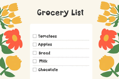 Tulips Font Cotton White Studio 