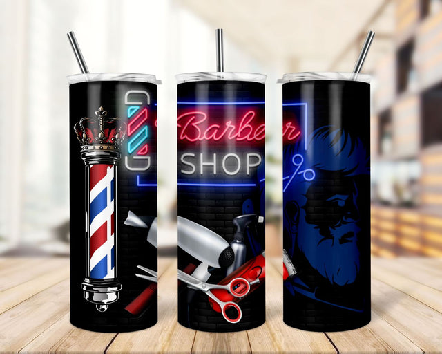 Tumbler Barber Shop 20oz, Mug 11oz Designs tumbler PNG Sublimation TrendingDesign 