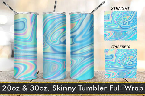 Tumbler design blue wave grainy texture background Sublimation artnoy 