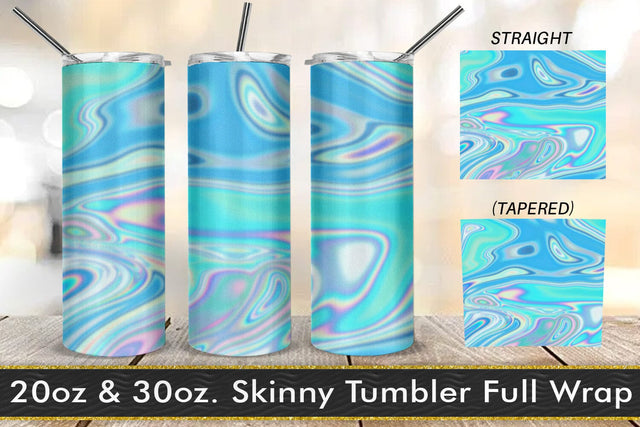 Tumbler design blue wave grainy texture background Sublimation artnoy 