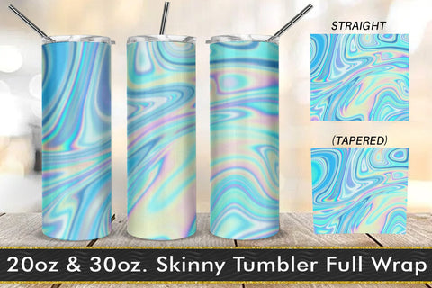Tumbler design blue wave grainy texture background Sublimation artnoy 