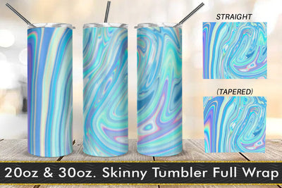 Tumbler design blue wave grainy texture background Sublimation artnoy 