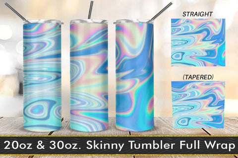 Tumbler design blue wave grainy texture background Sublimation artnoy 
