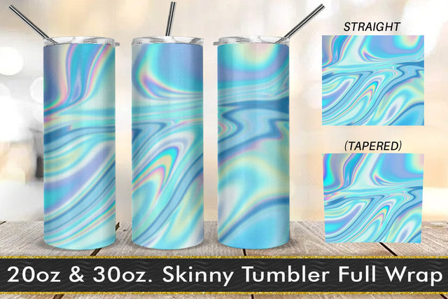 Tumbler design blue wave texture background Sublimation artnoy 