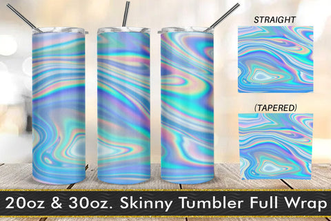 Tumbler design blue wave texture background Sublimation artnoy 