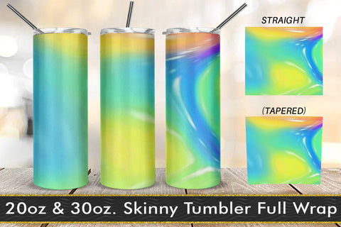 Tumbler design grain texture gradient green background Sublimation artnoy 