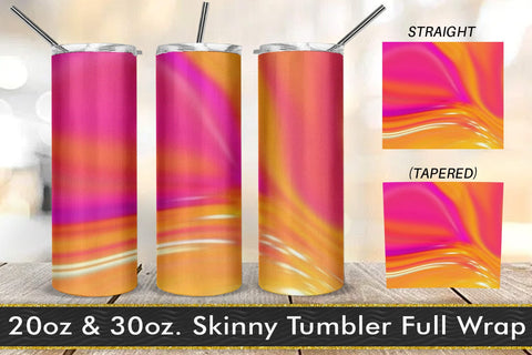 Tumbler design grain texture gradient orange background Sublimation artnoy 