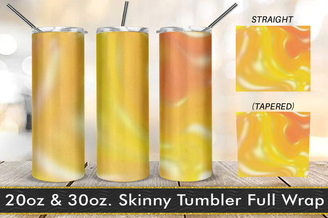 Tumbler design grain texture gradient orange background Sublimation artnoy 