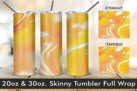 Tumbler design grain texture gradient orange background Sublimation artnoy 