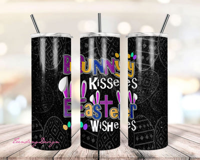 Tumbler Design Happy Easter PNG Sublimation Tumbler 20oz Easter Bunny Tumbler PNG Easter Eggs Sublimation Design Easter Flowers Tumbler PNG Sublimation TrendingDesign 