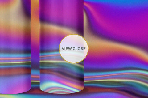 Tumbler design liquid grain texture holographic color Sublimation artnoy 