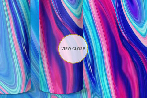 Tumbler design liquid texture blue color Sublimation artnoy 