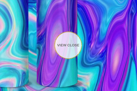 Tumbler design liquid texture blue color Sublimation artnoy 