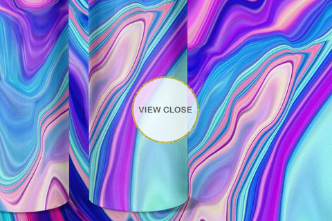 Tumbler design liquid texture blue color Sublimation artnoy 