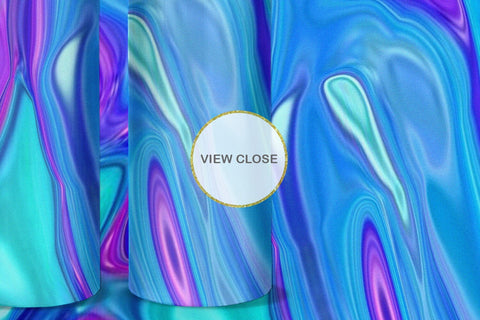 Tumbler design liquid texture blue color Sublimation artnoy 