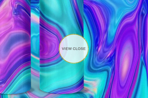 Tumbler design liquid texture blue color Sublimation artnoy 