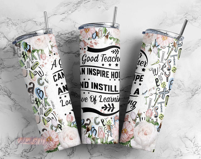 Tumbler Design Teacher Bundle PNG Sublimation Tumbler 20oz Bundle Teacher Tumbler PNG Sublimation Tumbler Design Teacher's Day Bundle PNG Sublimation CaldwellArt 