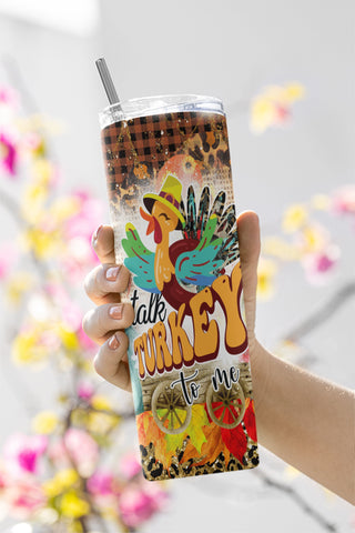 Tumbler Design Thanksgiving Day PNG Sublimation Tumbler 20oz Thanksgiving Day PNG Turkey Thanksgiving Sublimation Design Thanksgiving Day Sublimation CaldwellArt 