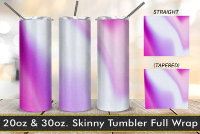 Tumbler design wave grain texture gradient color pink Sublimation artnoy 