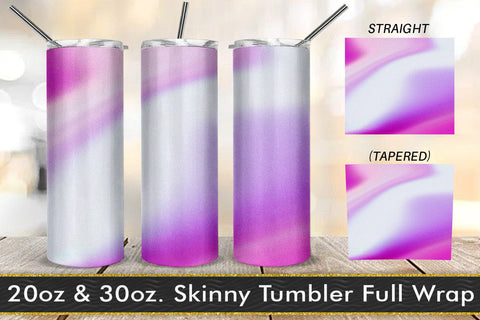 Tumbler design wave grain texture gradient color pink Sublimation artnoy 