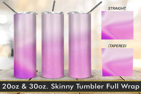 Tumbler design wave grain texture gradient color pink Sublimation artnoy 