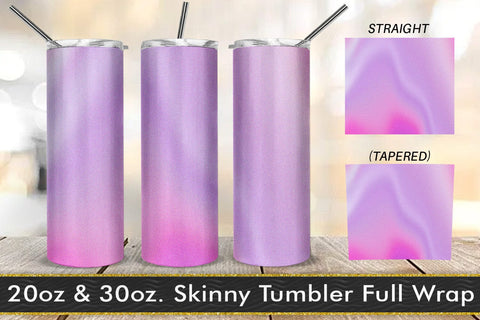 Tumbler design wave grain texture gradient pink color Sublimation artnoy 