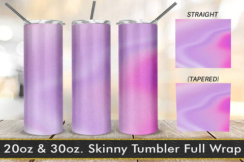 Tumbler design wave grain texture gradient pink color Sublimation artnoy 