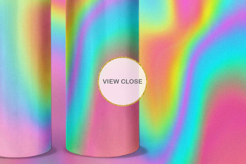 Tumbler design wave texture hologram color background Sublimation artnoy 