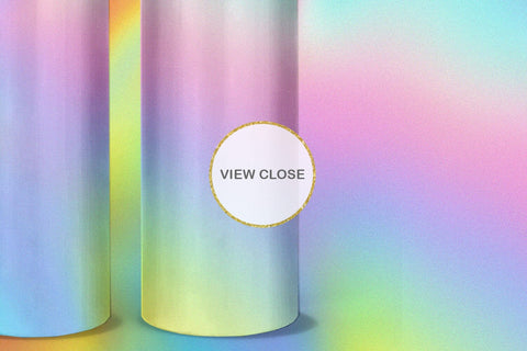 Tumbler design wave texture hologram color Sublimation artnoy 