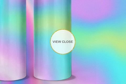Tumbler design wave texture hologram color Sublimation artnoy 