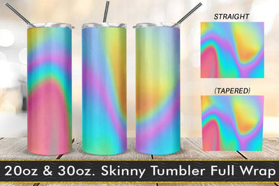 Tumbler design wave texture Sublimation artnoy 