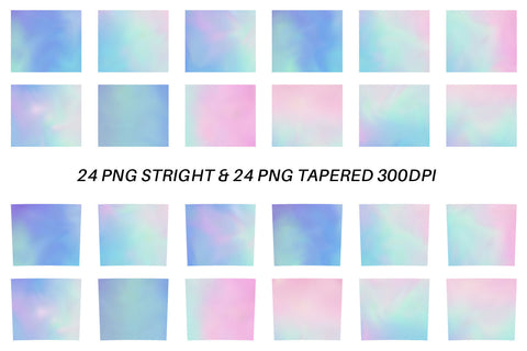 Tumbler gradient unicorn color background Sublimation artnoy 