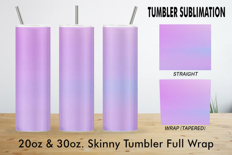 Tumbler stripes gradient pink color background Sublimation artnoy 
