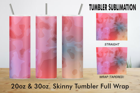 Tumbler Sublimation camouflage background Sublimation artnoy 