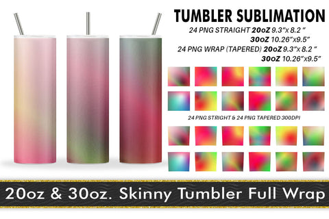 tumbler sublimation rainbow foil texture Sublimation artnoy 