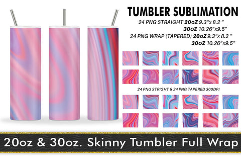 Tumbler Sublimation unicorn color wave texture background Sublimation artnoy 