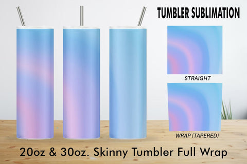 Tumbler Sublimation wave texture blue background Sublimation artnoy 