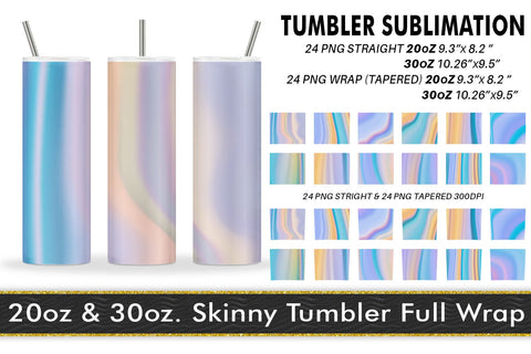 Tumbler Sublimation wave texture blue background Sublimation artnoy 