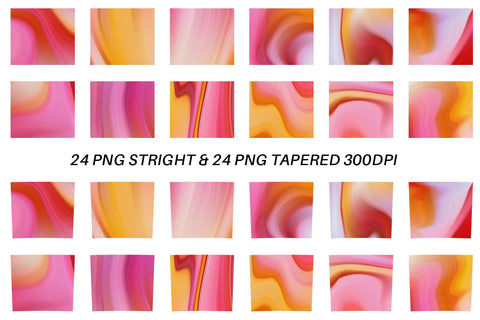 Tumbler Sublimation wave texture orange background Sublimation artnoy 